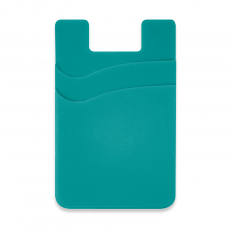 Dual Silicone Phone Wallet - Full Colour